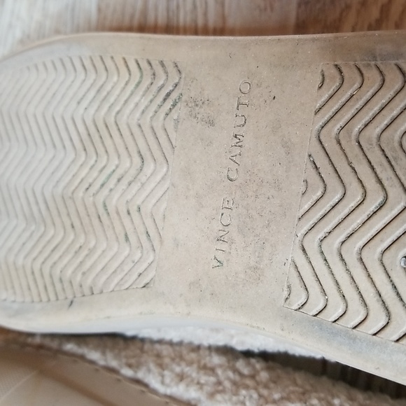 Vince Camuto Womens Kemina Slip-On Shearling Tan Shoes Size 8 - Picture 7 of 10